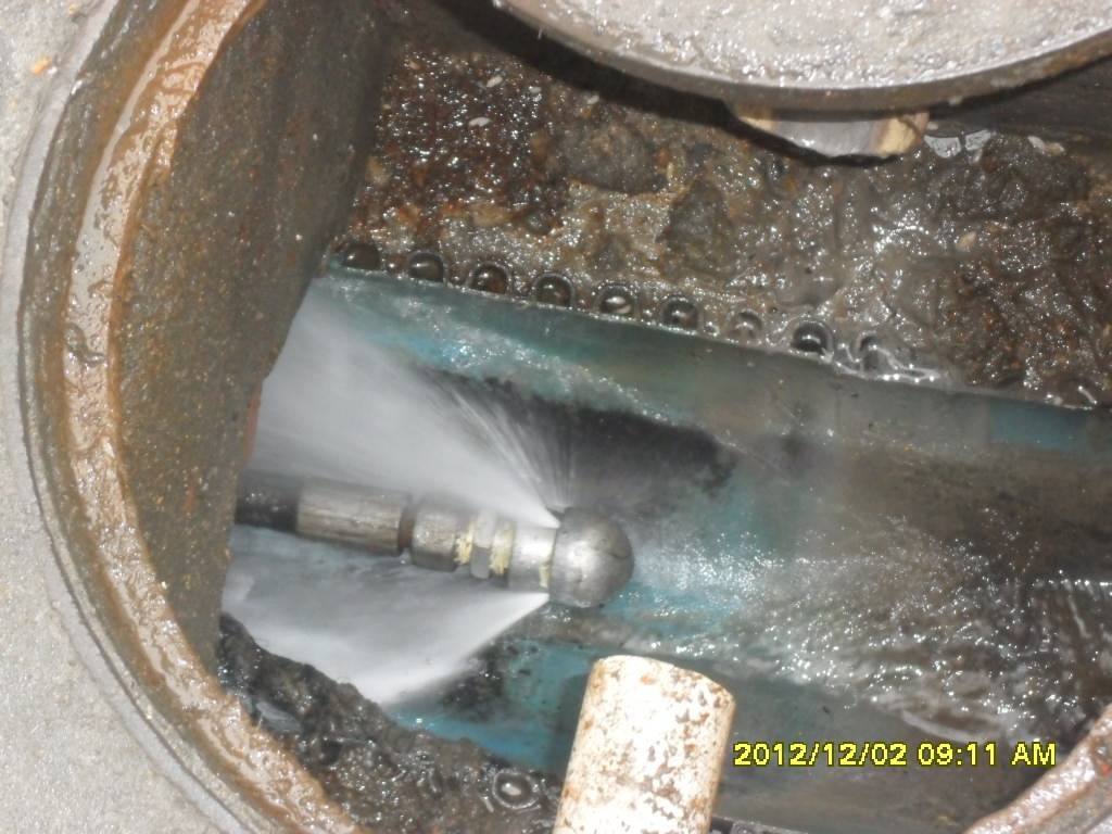 岳池污水管道高压清洗